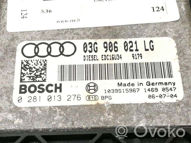 Audi A3 S3 8P Calculateur moteur ECU 03G906021LG