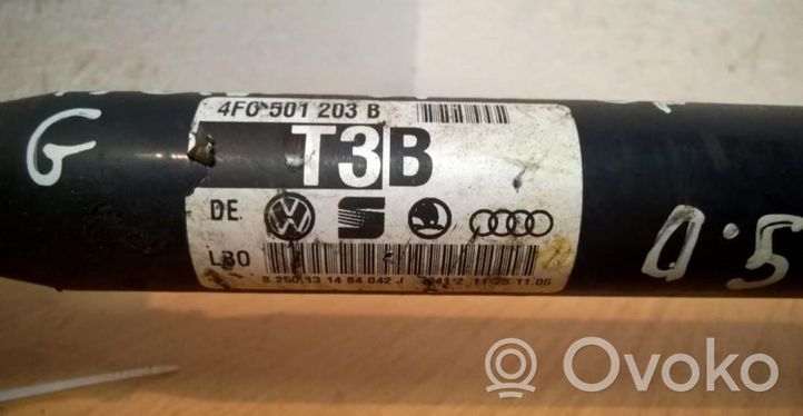 Audi A6 S6 C6 4F Eje de transmisión trasero 4F0501203B