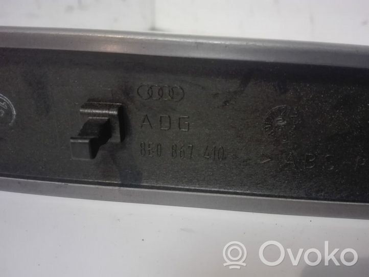 Audi A4 S4 B7 8E 8H Rivestimento della portiera posteriore 8E0867410