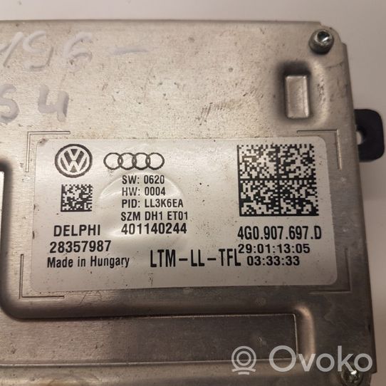 Audi RS4 Ksenona vadības bloks 4G0907697D