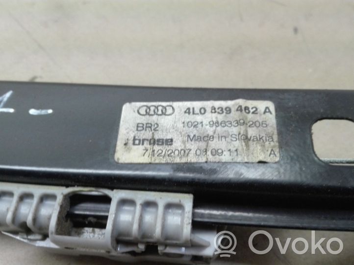 Audi Q7 4L Rear window lifting mechanism without motor 4L0839462A