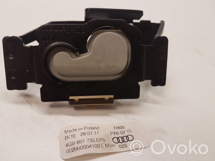 Audi A6 S6 C7 4G Staffa di montaggio copertura ripiano portaoggetti 4G9861735