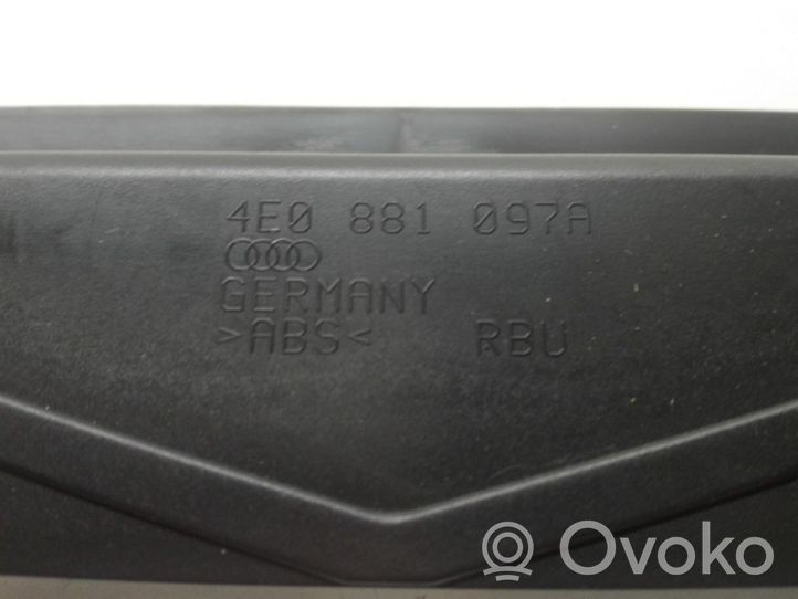 Audi A8 S8 D3 4E Binario sedile anteriore del conducente 4E0881097A