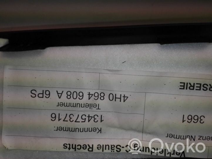 Audi A8 S8 D4 4H Altro elemento di rivestimento sottoporta/montante 4H0864608A