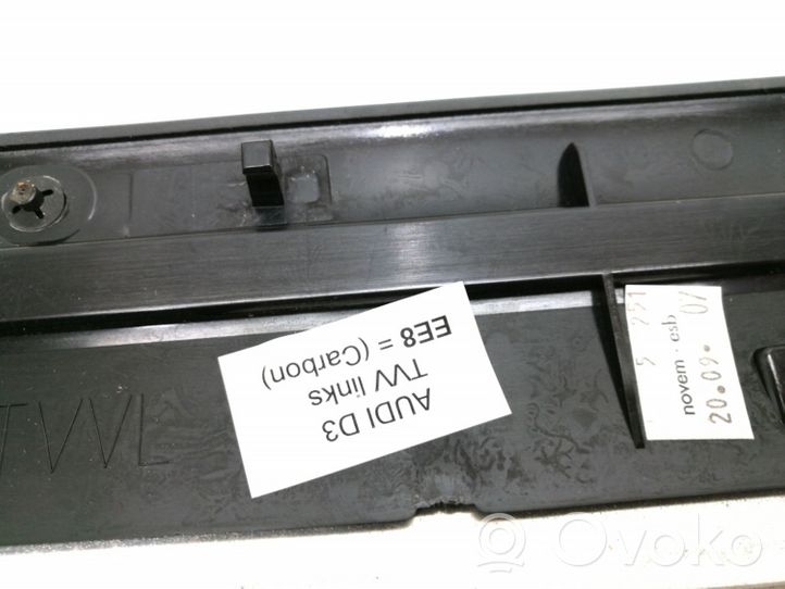 Audi A8 S8 D3 4E Moulure/baguette de porte avant 4E0967409