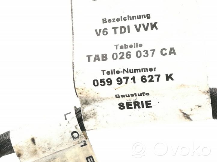 Audi Q7 4M Faisceau de câblage pour moteur 059971627K