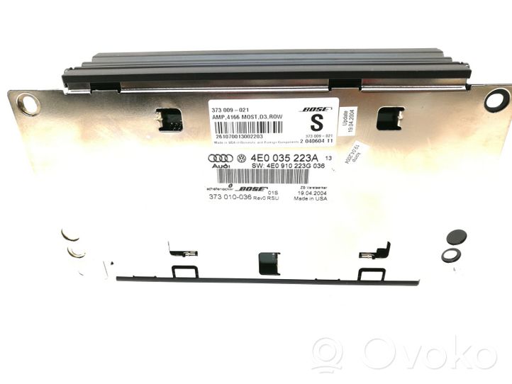 Audi A8 S8 D3 4E Amplificatore 4E0035223A