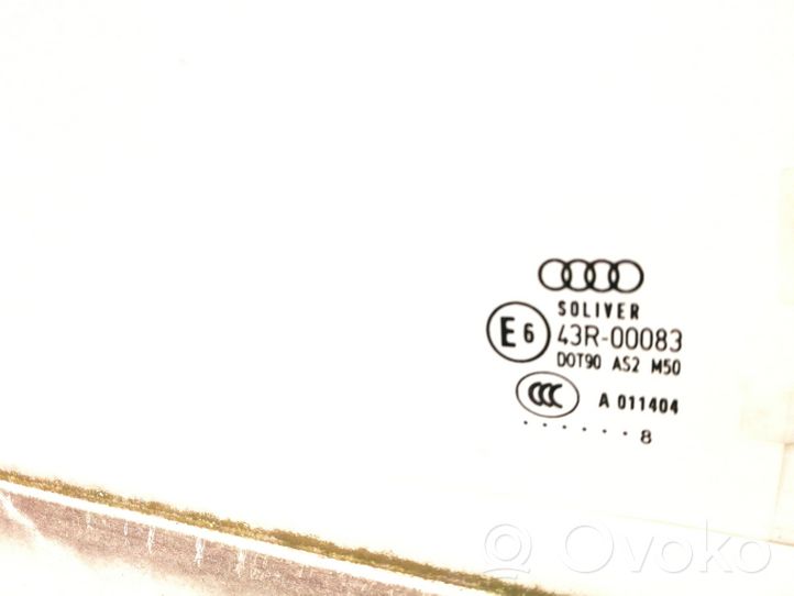Audi A6 Allroad C6 Etuoven ikkunalasi, neliovinen malli 43R00083