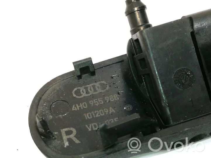 Audi A8 S8 D4 4H Ugello a spruzzo lavavetri per parabrezza 4H0955988