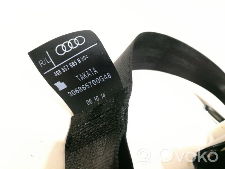 Audi A6 Allroad C7 Ceinture de sécurité arrière 4G8857805H