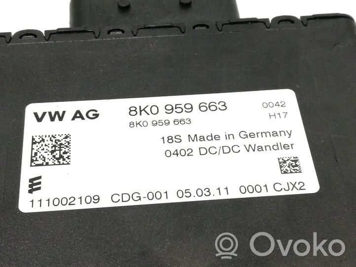 Audi A7 S7 4G Power management control unit 8K0959663