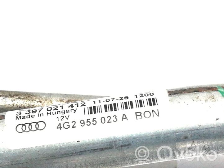 Audi A6 S6 C7 4G Tiranti e motorino del tergicristallo anteriore 4G2955023A