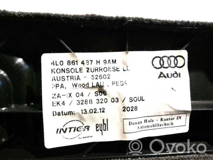 Audi Q7 4L Rivestimento pannello inferiore del bagagliaio/baule 4L0861487H