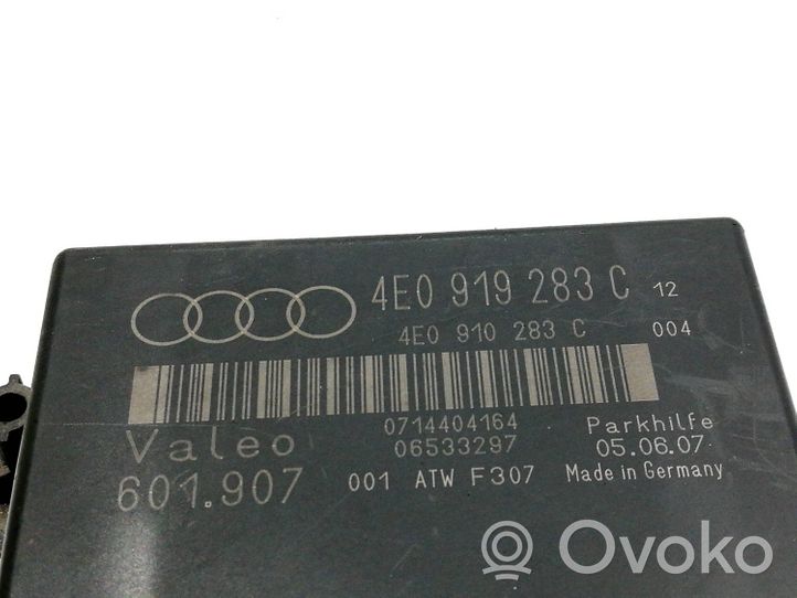 Audi A8 S8 D3 4E Centralina/modulo sensori di parcheggio PDC 4E0919283C