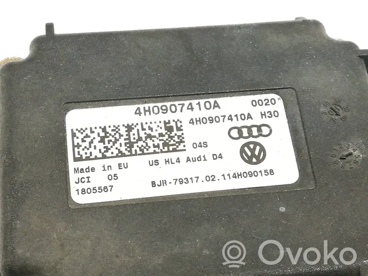 Audi A8 S8 D4 4H Autotallin oven avauskytkin 4H0907410A