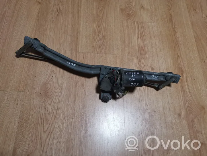 Volkswagen Jetta II Front wiper linkage and motor 