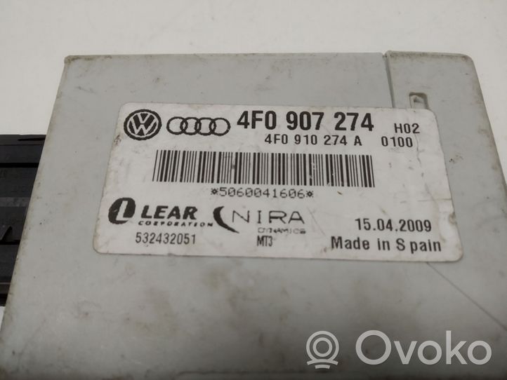 Audi A6 S6 C6 4F Steuergerät Reifendruckkontrolle RDK 4F0907274