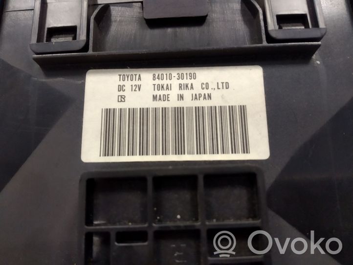 Lexus GS 300 350 430 450H Interruttore/pulsante di controllo multifunzione 8401030190