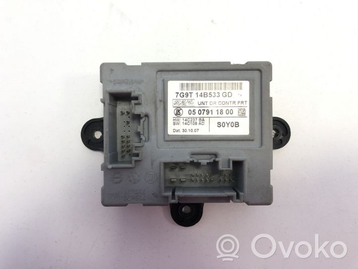 Ford S-MAX Oven ohjainlaite/moduuli 7G9T14B533GD