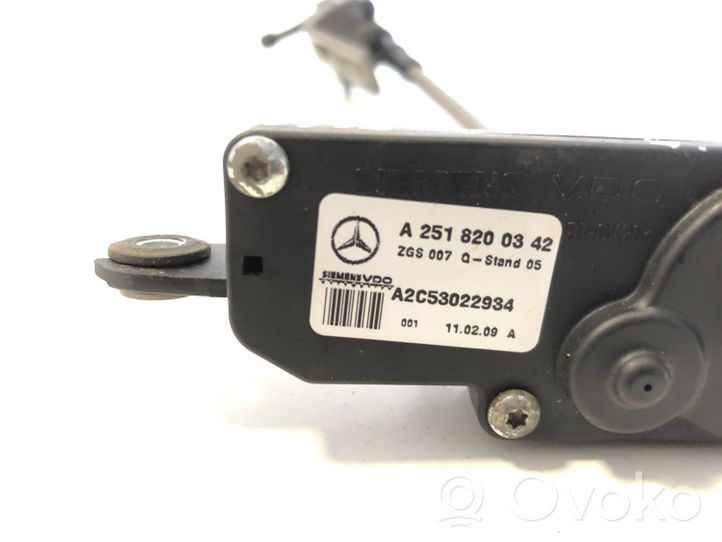 Mercedes-Benz GL X164 Altre centraline/moduli A2518200342