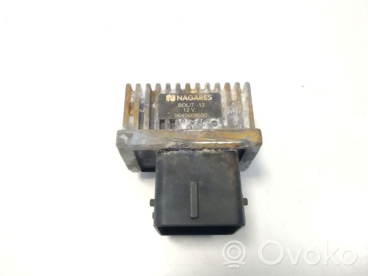 Citroen Nemo Przekaźnik / Modul układu ogrzewania wstępnego 9645668680