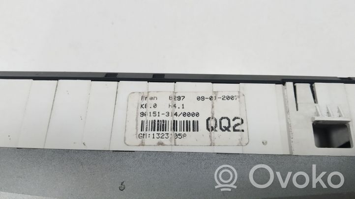 Opel Astra H Panel klimatyzacji 901513140000