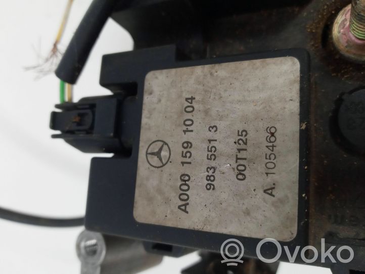 Mercedes-Benz E W210 Sistema di pre riscaldamento elettrico del motore (opzionale) A0001591004