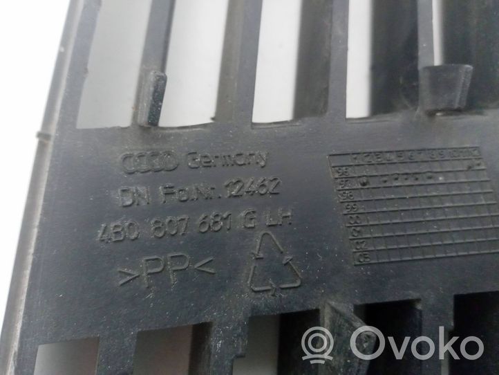 Audi A6 S6 C6 4F Unteres Gitter dreiteilig vorne 4B0807681G