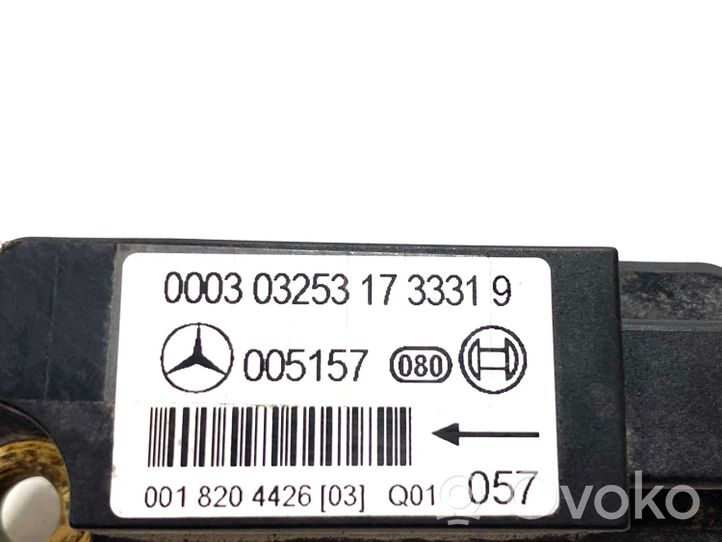 Mercedes-Benz CLK A209 C209 Sensore d’urto/d'impatto apertura airbag 0018204426