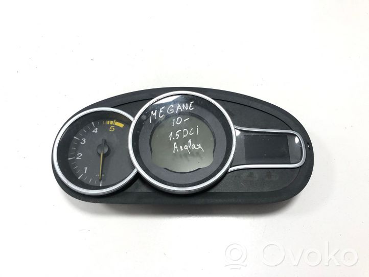 Renault Megane III Compteur de vitesse tableau de bord 248104378R