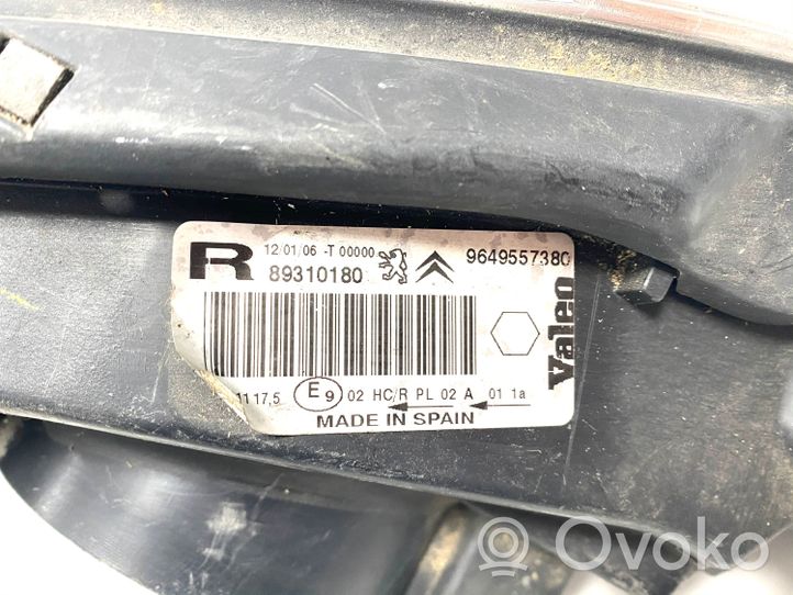 Citroen C5 Faro delantero/faro principal 9649557380