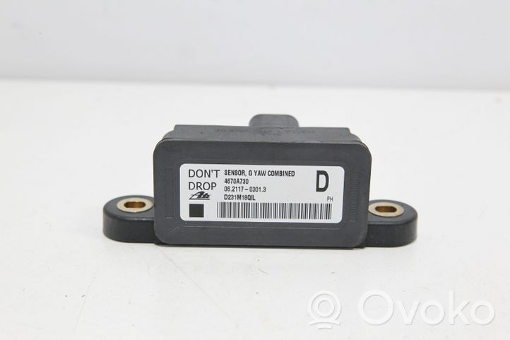 Citroen C-Crosser Sensore di imbardata accelerazione ESP 4670A730