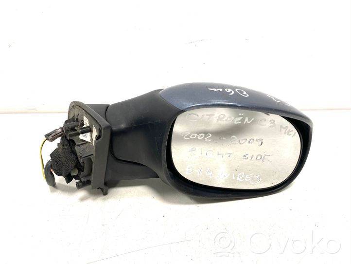 Citroen C3 Pluriel Specchietto retrovisore elettrico portiera anteriore 801565