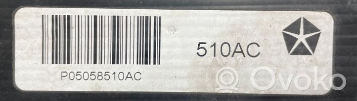 Dodge Journey Déflecteur d'air de radiateur de refroidissement P05058510AC