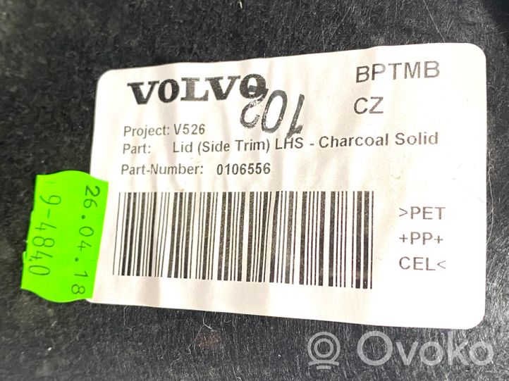 Volvo XC90 Copertura del rivestimento bagagliaio/baule 0106556
