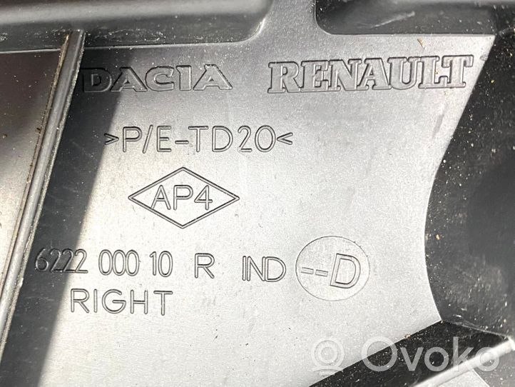 Dacia Duster Uchwyt / Mocowanie zderzaka tylnego 622200010R