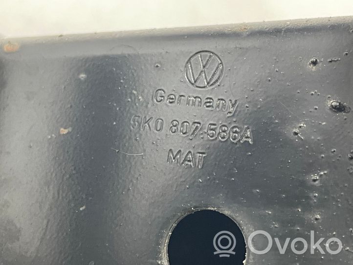 Volkswagen Golf VI Traversa del paraurti posteriore 5K0807586A
