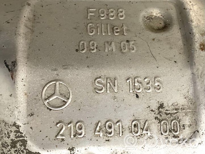 Mercedes-Benz CLS C219 Äänenvaimennin 2194910400