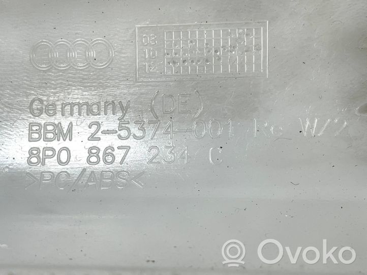 Audi A3 S3 A3 Sportback 8P Rivestimento montante (A) 8P0867234C