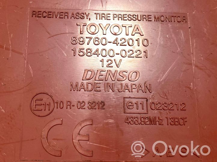 Toyota RAV 4 (XA30) Centralina della pressione pneumatico 8976042010