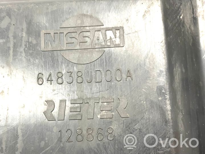 Nissan Qashqai Osłona podwozia przednia 64838JD00A