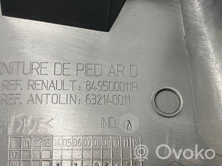 Renault Megane III Kita salono detalė 849500011R