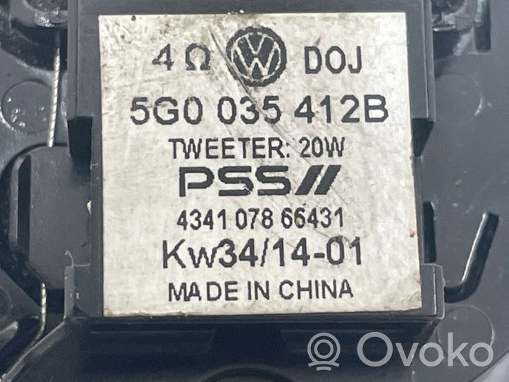 Volkswagen Golf VII Aukšto dažnio garsiakalbis galinėse duryse 5G0035412B
