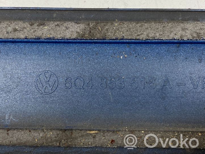 Volkswagen Polo IV 9N3 Apdaila priekinių durų (moldingas) 6Q4853516A