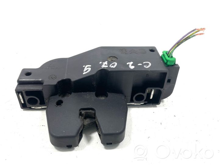 Citroen C2 Serrure de loquet coffre 9652301980