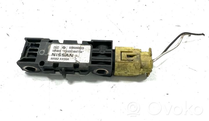 Nissan Micra Sensore d’urto/d'impatto apertura airbag 0285003023