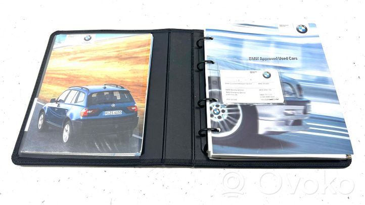 BMW X3 E83 Serviso knygelė 