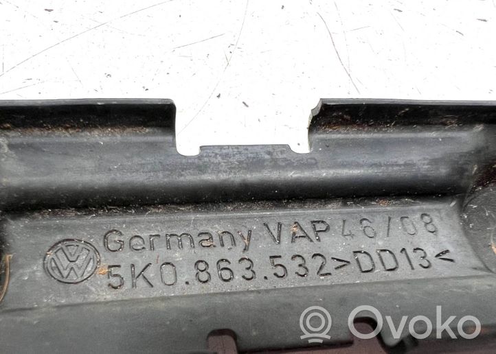 Volkswagen Golf VI Kita centrinė konsolės (tunelio) detalė 5K0863532