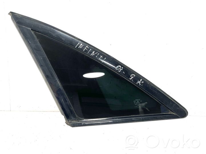 Infiniti FX Rear side window/glass DOT44M265