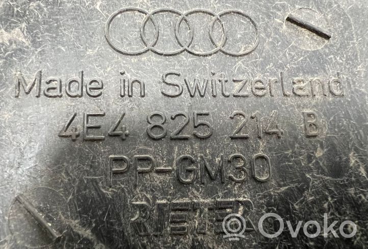 Audi A8 S8 D3 4E Keskiosan alustan suoja välipohja 4E4825214B